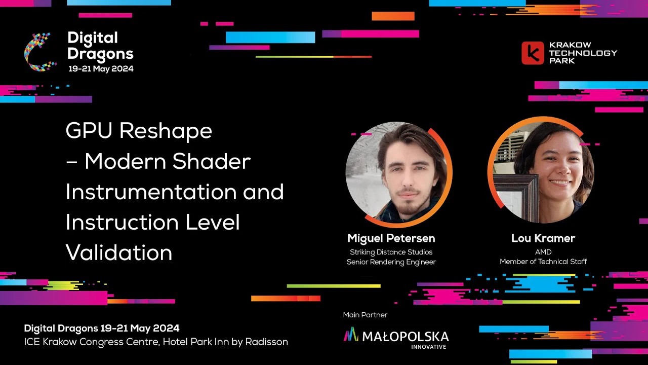 GPU Reshape – Modern Shader Instrumentation and Instruction Level Validation (Digital Dragons 2024) – YouTube link
