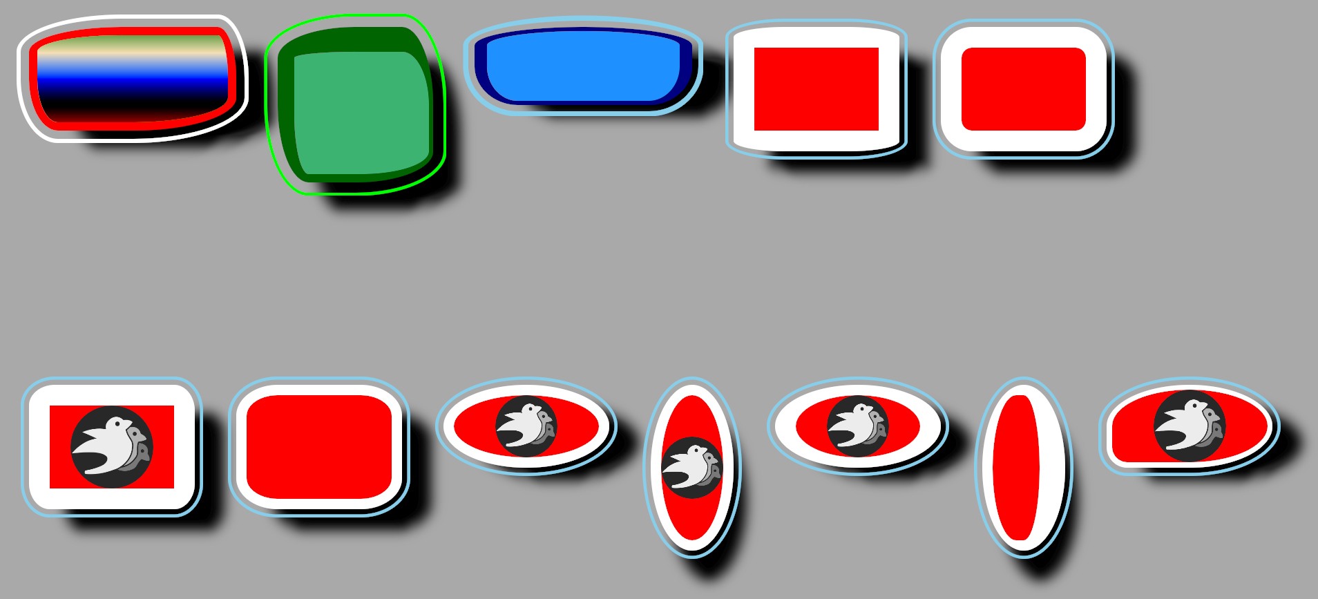 elliptical border radius