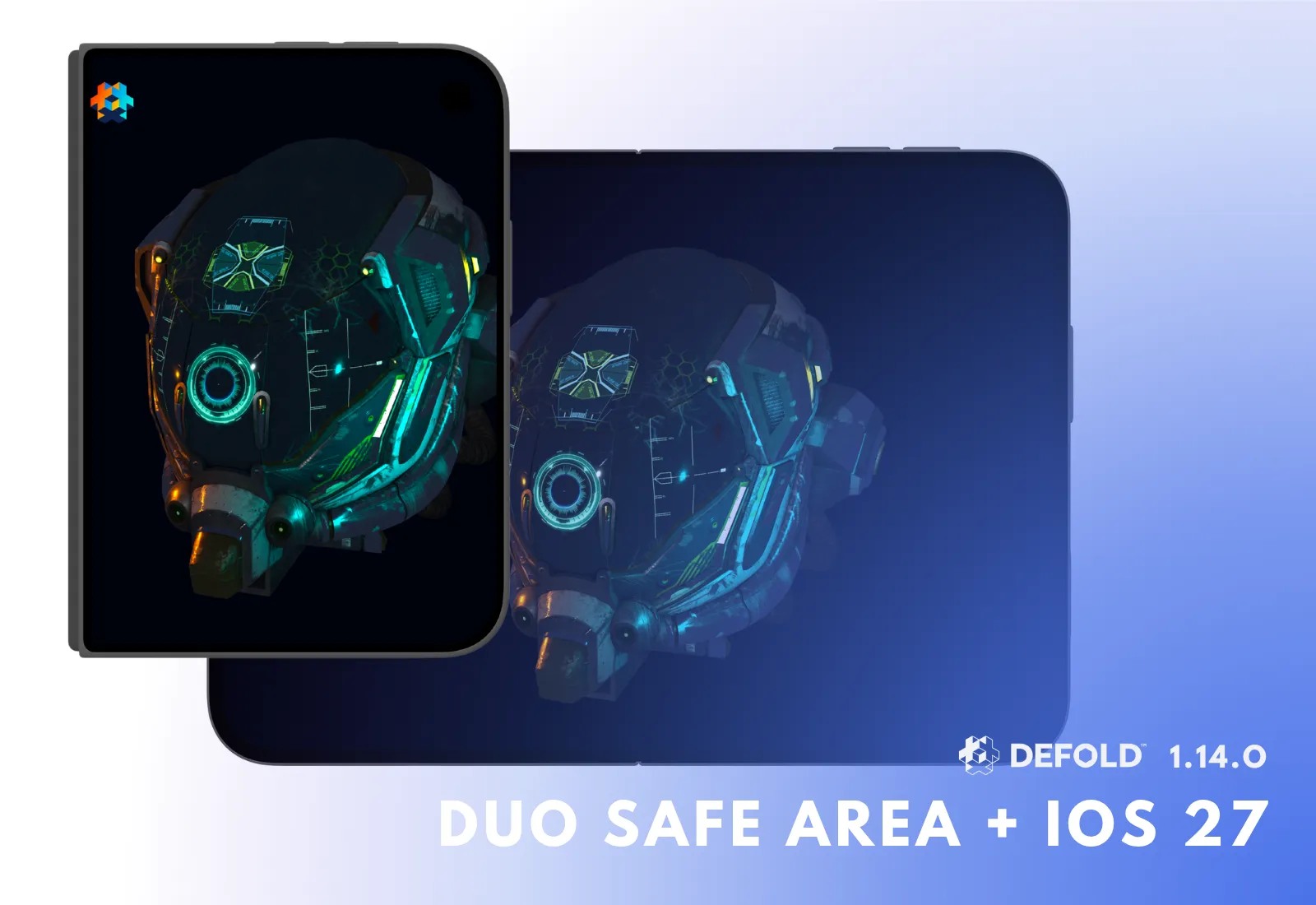 Defold support for iPhone Duo