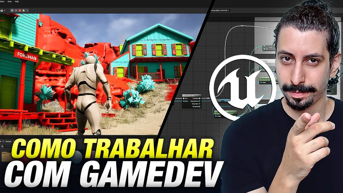 Como trabalhar com criação de jogos além da programação