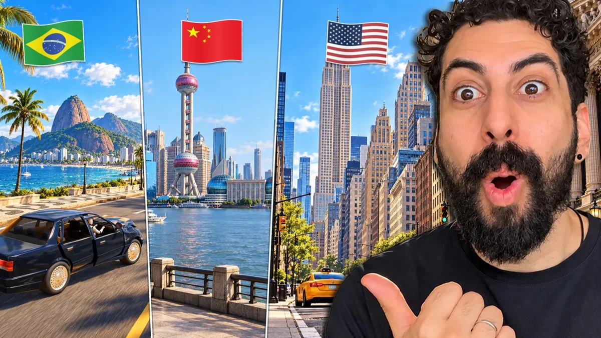 Projeto de GTA global une biomas, cidades e IA para criação visual